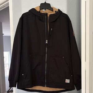 Free Country Black Hooded Performance Jacket
